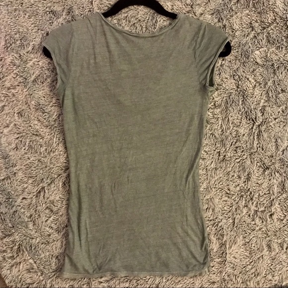 GUESS Jeans gray women’s tee - SZ XS - Picture 3 of 4